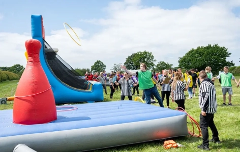 Enhancing Team Building with Innovative Inflatable Games